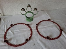 Set Weihnachtsleuchter aus